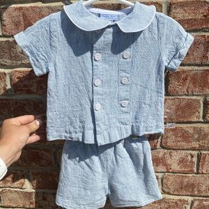 Bailey Boys Linen Outfit